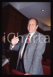 35mm vintage slide* 1992 ca PSI Italian politician Paris DELL'UNTO Portrait (4)