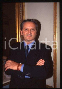 35mm vintage slide* 1990 ca MILAN Portrait of Entrepreneur Francesco BERTONI (3)