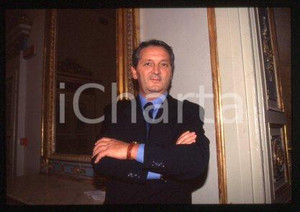 35mm vintage slide* 1990 ca MILAN Portrait of Entrepreneur Francesco BERTONI 24