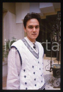 35mm vintage slide* 1985 ca MUSIC Italian singer-songwriter Michele PECORA (15)