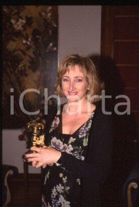 35mm vintage slide* 1998 ca RAI1 ITALY - Portrait of Actress Lunetta SAVINO (12)