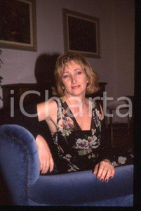 35mm vintage slide* 1998 ca RAI1 ITALY - Portrait of Actress Lunetta SAVINO (14)