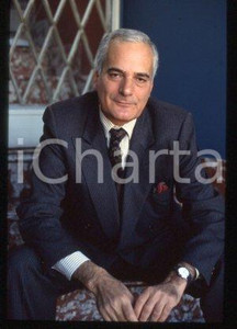 35mm vintage slide* 1985ca ITALY Portrait of painter & writer Ruggero SAVINIO 13