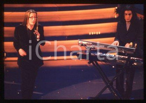35mm vintage slide* 1999 SANREMO "NOI NON CI CAPIAMO" Pop rock band SOERBA (16)