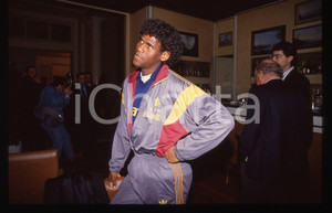 35mm vintage slide* 1991 TRIGORIA ALDAIR Nascimento do Santos AS ROMA - Ritratto