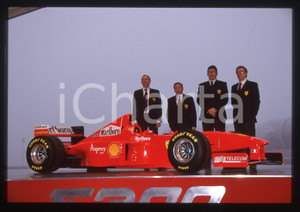 35mm vintage slide* 1998 MARANELLO Jean TODT Presentazione FERRARI F300 (2)