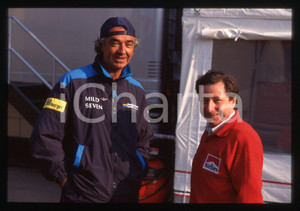 35mm vintage slide* 1995 F1 GP SAN MARINO Flavio BRIATORE e Jean TODT - Ritratto
