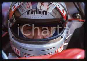 35mm vintage slide* 1982 GP MONZA Mario ANDRETTI scuderia FERRARI - Ritratto