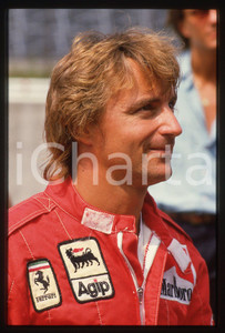 35mm vintage slide* 1983 GP MONZA Renè ARNOUX scuderia FERRARI - Ritratto (2)
