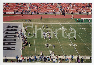 1990 LOS ANGELES NFL Los Angeles RAIDERS Riscaldamento pre-partita *Foto 15x10 3