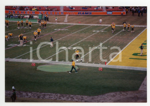 1990 ANAHEIM - FREEDOM BOWL Colorado State RAMS provano schemi in campo *Foto