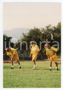1990 GLENDALE - FOOTBALL Workout of GLENDALE College team *Foto 10x15 cm (61)