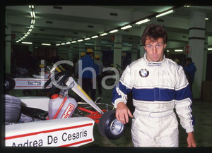 35mm vintage slide* 1988 AIRC Gara beneficenza - Andrea DE CESARIS Ritratto