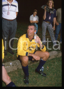 35mm vintage slide* 1990 ca CALCIO - Flavio BRIATORE Partita di beneficenza