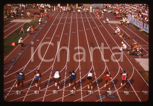 35mm vintage slide* 1988 INDIANAPOLIS - US Olympic Trials - Athlete warm-up (3)