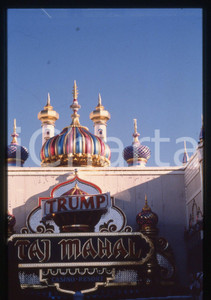 35mm vintage slide* 1990 ATLANTIC CITY - TRUMP TAJ MAHAL CASINO RESORT Entrance