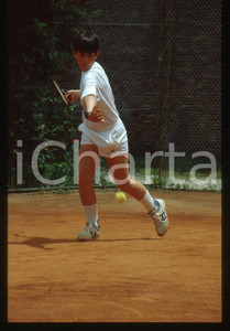35mm vintage slide* 1991 PERUGIA - Augusto DE MEGNI gioca a tennis (7)