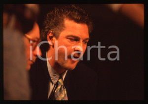 35mm vintage slide* 1993 SANREMO Gala UNICEF Stefano TACCONI durante le prove 5
