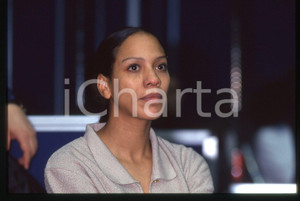 35mm vintage slide*1993 MILANO - MURATTI INDOOR Barbara FELTUS Ritratto 10