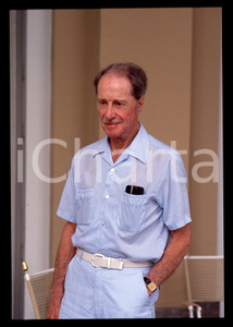 35mm vintage slide* 1988 VENEZIA Don AMECHE alla Mostra del Cinema - Ritratto 12