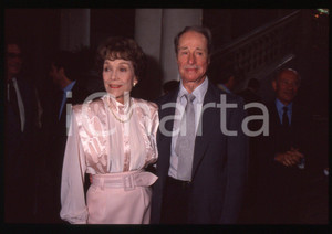 35mm vintage slide* 1990 CERNOBBIO - VILLA D'ESTE Don AMECHE e Jane WYMAN