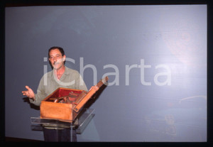 35mm vintage slide* 1995 ca COSTUME Alberto SALZA Ritratto dell'Antropologo