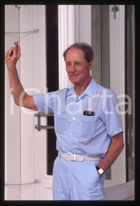 35mm vintage slide* 1988 VENEZIA Don AMECHE alla Mostra del Cinema - Ritratto 57