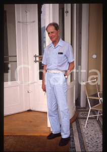 35mm vintage slide* 1988 VENEZIA Don AMECHE alla Mostra del Cinema - Ritratto 60