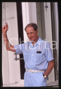 35mm vintage slide* 1988 VENEZIA Don AMECHE alla Mostra del Cinema - Ritratto 63