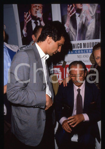 35mm vintage slide* 1989 MILANO Domenico MODUGNO Giovanni NEGRI convegno PSDI 5