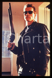 35mm vintage slide* 1991 TERMINATOR 2 - Arnold SCHWARZENEGGER scena del film