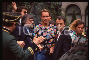 35mm vintage slide* 1991 CANNES - Arnold SCHWARZENEGGER Ritratto dell'attore (5)