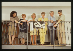 35mm vintage slide* 1992 MILANO - Patricia MARTINELLI e Luciana GIUSSANI (4)