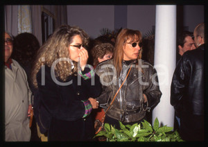 35mm vintage slide* 1995 BUSTO ARSIZIO Funerali di Mia MARTINI Jo SQUILLO
