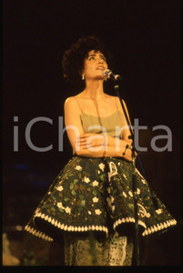 35mm vintage slide* 1990 FESTIVAL SANREMO Mia MARTINI - LA NEVICATA DEL '56 (23)