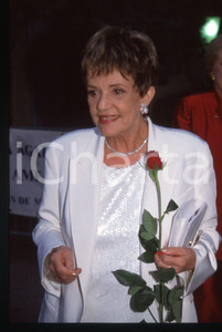 35mm vintage slide* 1998 MOUGINS Jeanne MOREAU AmfAR Cinema against AIDS Gala 2