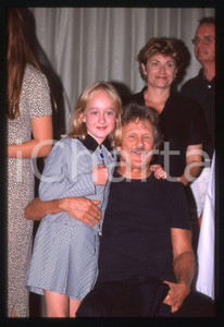 35mm vintage slide* 1998 VENEZIA LIDO - Kris KRISTOFFERSON e Luisa CONLON