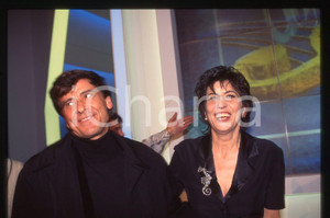 35mm vintage slide* 1995 FESTIVAL SANREMO - Gianni MORANDI e Serena DANDINI