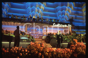 35mm vintage slide* 1995 FESTIVAL SANREMO - Patty PRAVO
