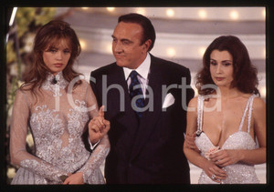 35mm vintage slide*1995 FESTIVAL SANREMO Anna FALCHI Claudia KOLL Pippo BAUDO 19