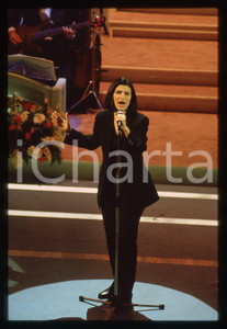 35mm vintage slide* 1994 FESTIVAL SANREMO - Laura PAUSINI