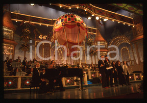 Negativo, diapositiva originale 35mm vintage slide 1994 FESTIVAL SANREMO  Andrea BOCELLI e Pippo BAUDO 2 1