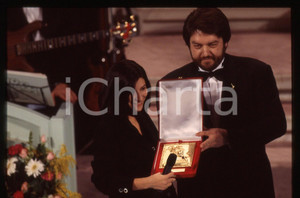 35mm vintage slide* 1994 FESTIVAL SANREMO - Laura PAUSINI (2)