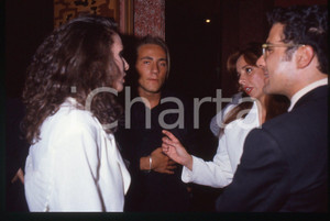 35mm vintage slide* 1994 FESTIVAL CANNES Alessandra DI SANZO Aurelio GRIMALDI 2