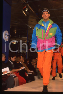 35mm vintage slide* 1989 MILANO - Sfilata Enrico COVERI Autunno-Inverno (20)