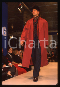 35mm vintage slide* 1989 MILANO - Sfilata Enrico COVERI Autunno-Inverno (36)