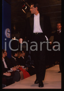 35mm vintage slide* 1989 MILANO - Sfilata Enrico COVERI Autunno-Inverno (23)