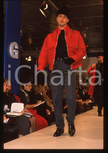 35mm vintage slide* 1989 MILANO - Sfilata Enrico COVERI Autunno-Inverno (45)