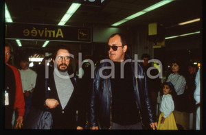 35mm vintage slide* 1980 ca NIZZA - Renzo ROSSELLINI e Bernardo BERTOLUCCI
