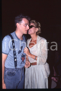 35mm vintage slide* 1995 ROMA - Enrica BONACCORTI e Guido TORLONIA